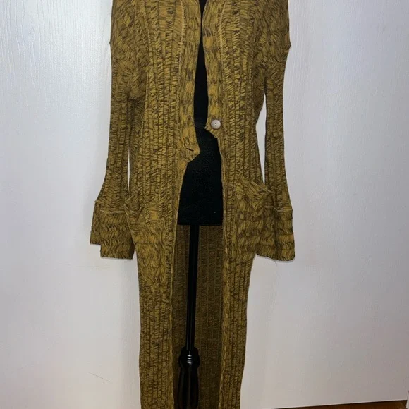 NWOT Free People maxi cardigan - Picture 3 of 10